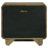 Amsbury Nutmeg 2-Drawer Nightstand Bedside Table