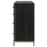 Arini 8-drawer Dresser Black