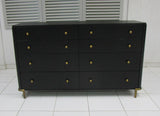 Arini 8-drawer Dresser Black