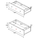 Arini 5-drawer Bedroom Chest Black