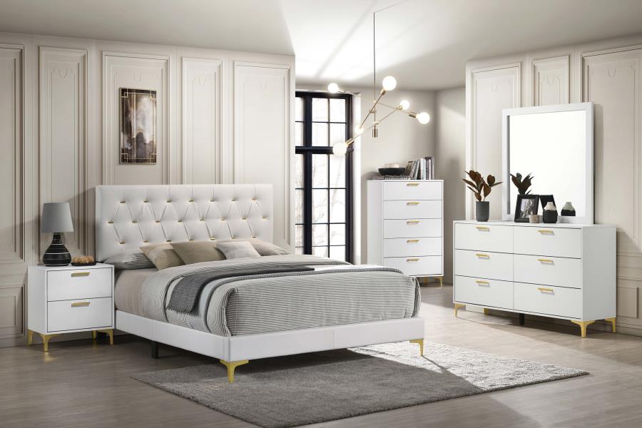 Kendall White Bedroom Set