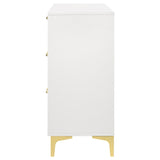 Kendall 6-Drawer Dresser White