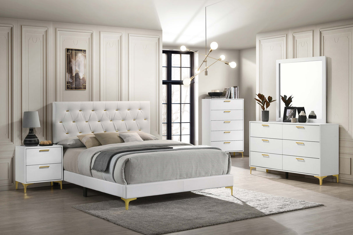 Kendall 6-Drawer Dresser White