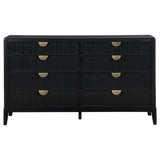 Brookmead 8-drawer Dresser Black