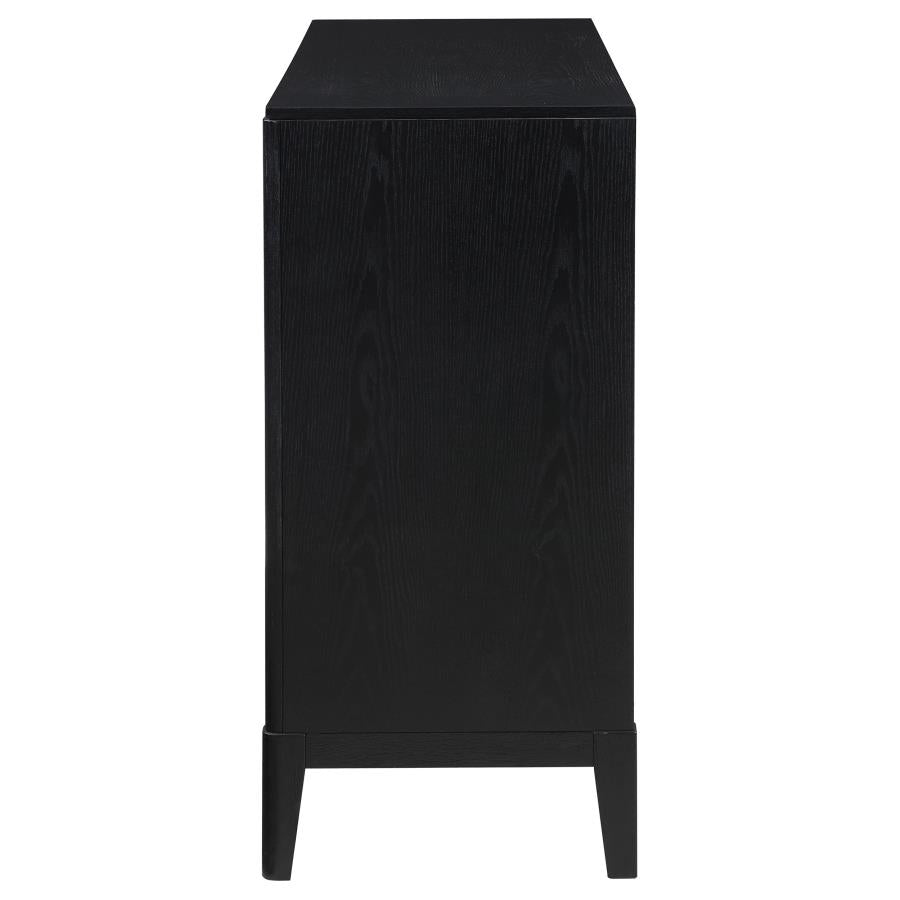 Brookmead Black 8-Drawer Dresser