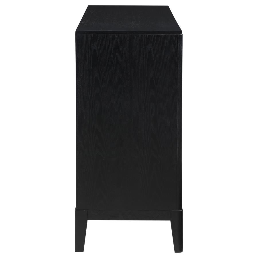 Brookmead Black 8-Drawer Dresser