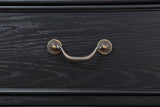 Celina Black 9-Drawer Dresser With Mirror