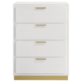 Caraway 4-drawer Bedroom Chest White