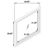 Marielle Distressed White 5-Piece Cal King Bedroom Set