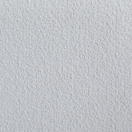 Marielle Distressed White Queen Upholstered Panel Bed