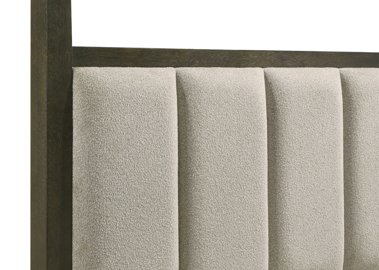 Gran Park Dark Cocoa Eastern King Four Poster Canopy Bed