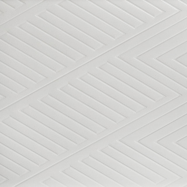 Marmore White 64-Inch California King Bed Led Headboard