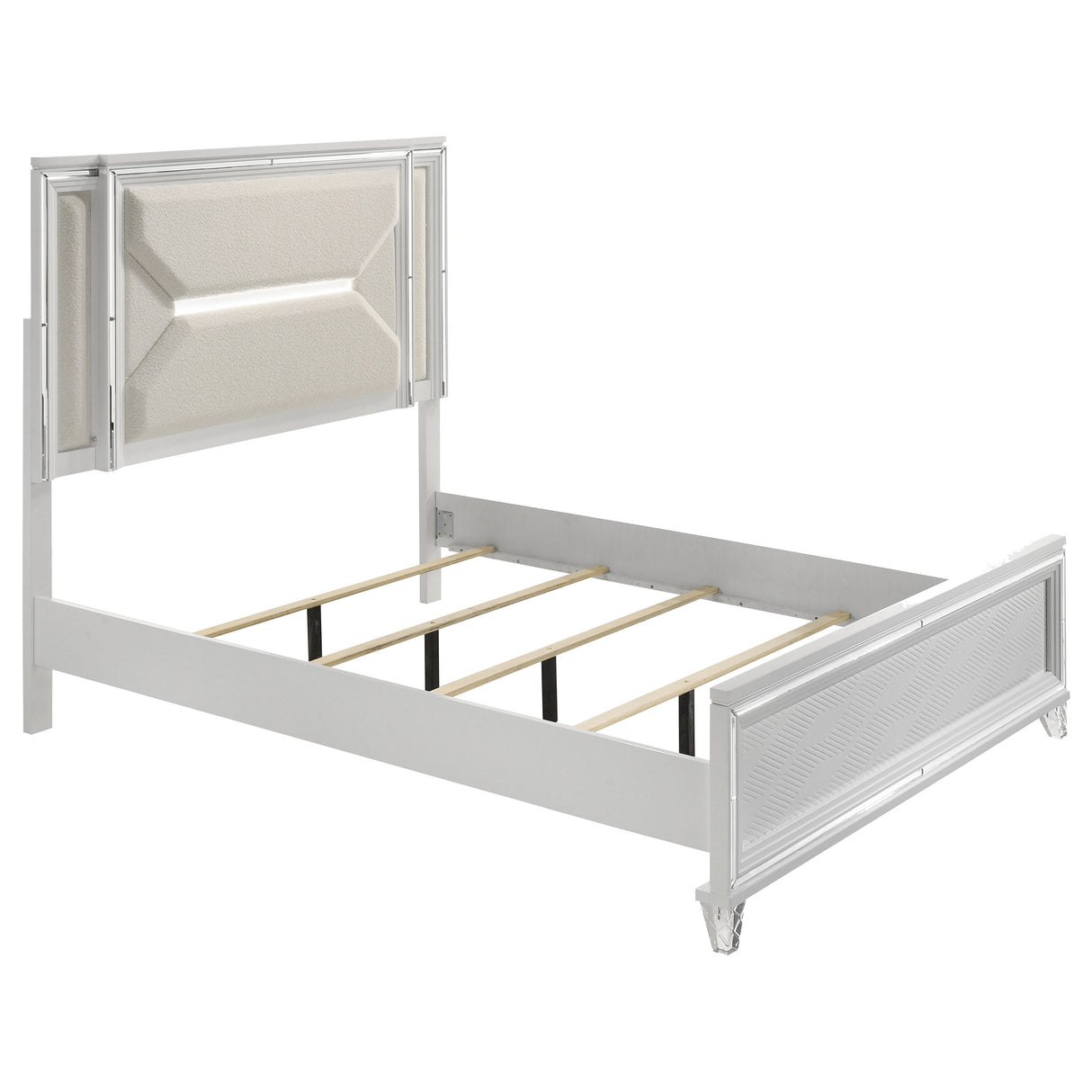 Marmore White 5-Piece Queen Bedroom Set