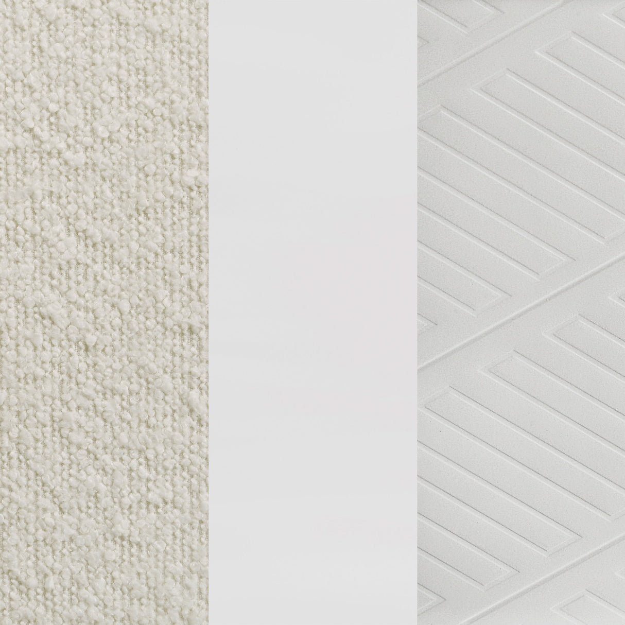 Marmore White 64-Inch Queen Panel Bed Led Headboard