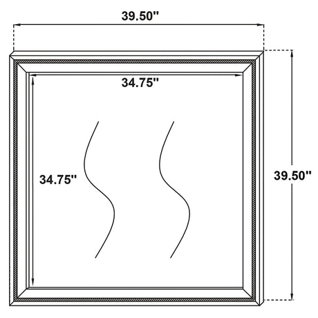 Lucia Grey 4-Piece Eastern King Bedroom Set Grey Black