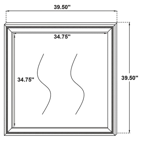 Lucia Grey 5-Piece Eastern King Bedroom Set Black