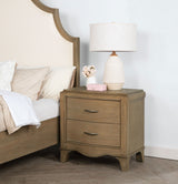 Revello 2-drawer Nightstand Bedside Table Washed Mango