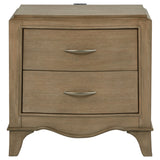 Revello 2-drawer Nightstand Bedside Table Washed Mango
