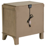 Revello 2-drawer Nightstand Bedside Table Washed Mango