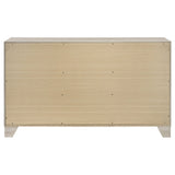 Trenton 6-drawer Bedroom Dresser Rustic Cream