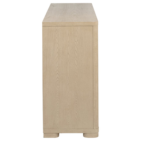 Ladera 6-drawer Bedroom Dresser Light Elm