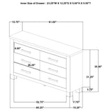 Oakglen 5-piece Eastern King Bedroom Set Weathered Oak