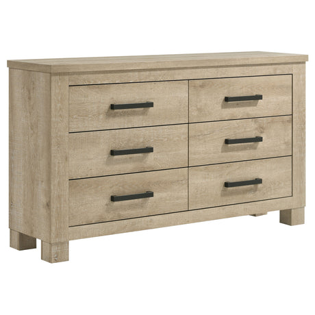 Oakglen 4-piece California King Bedroom Set Weathered Oak