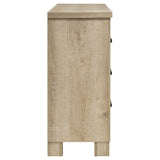 Oakglen 6-drawer Bedroom Dresser Weathered Oak