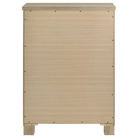 Oakglen 5-drawer Bedroom Chest of Drawers Weathered Oak