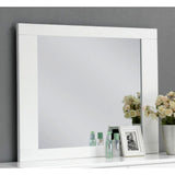 Lorimar White Finish Mirror