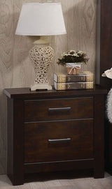 Panang Mahogany Panel Storage Bedroom Set