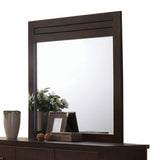 Panang Mahogany Finish Mirror
