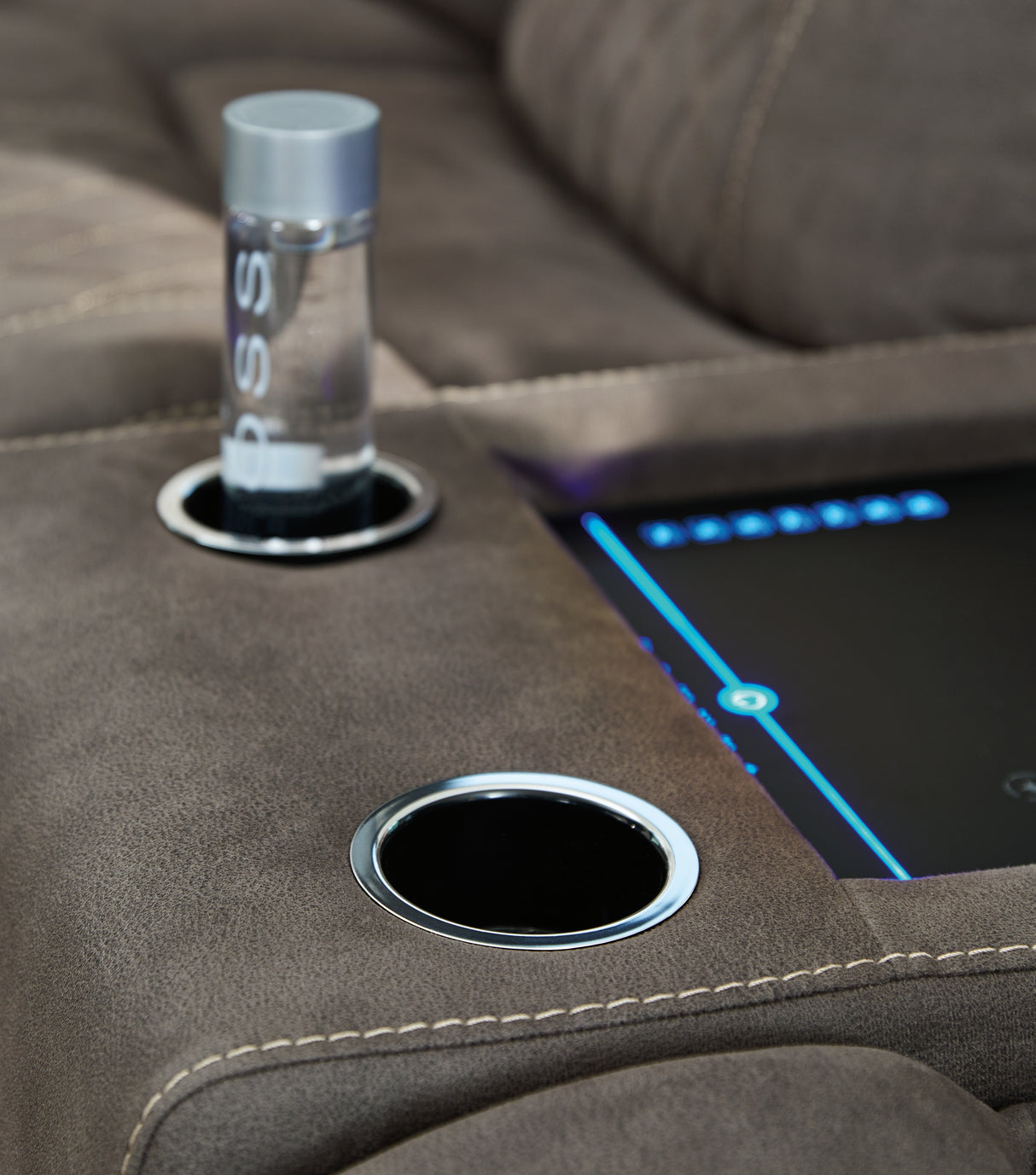 Hoopster Gunmetal Console with Touchscreen