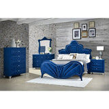 Dante Blue Velvet Dresser
