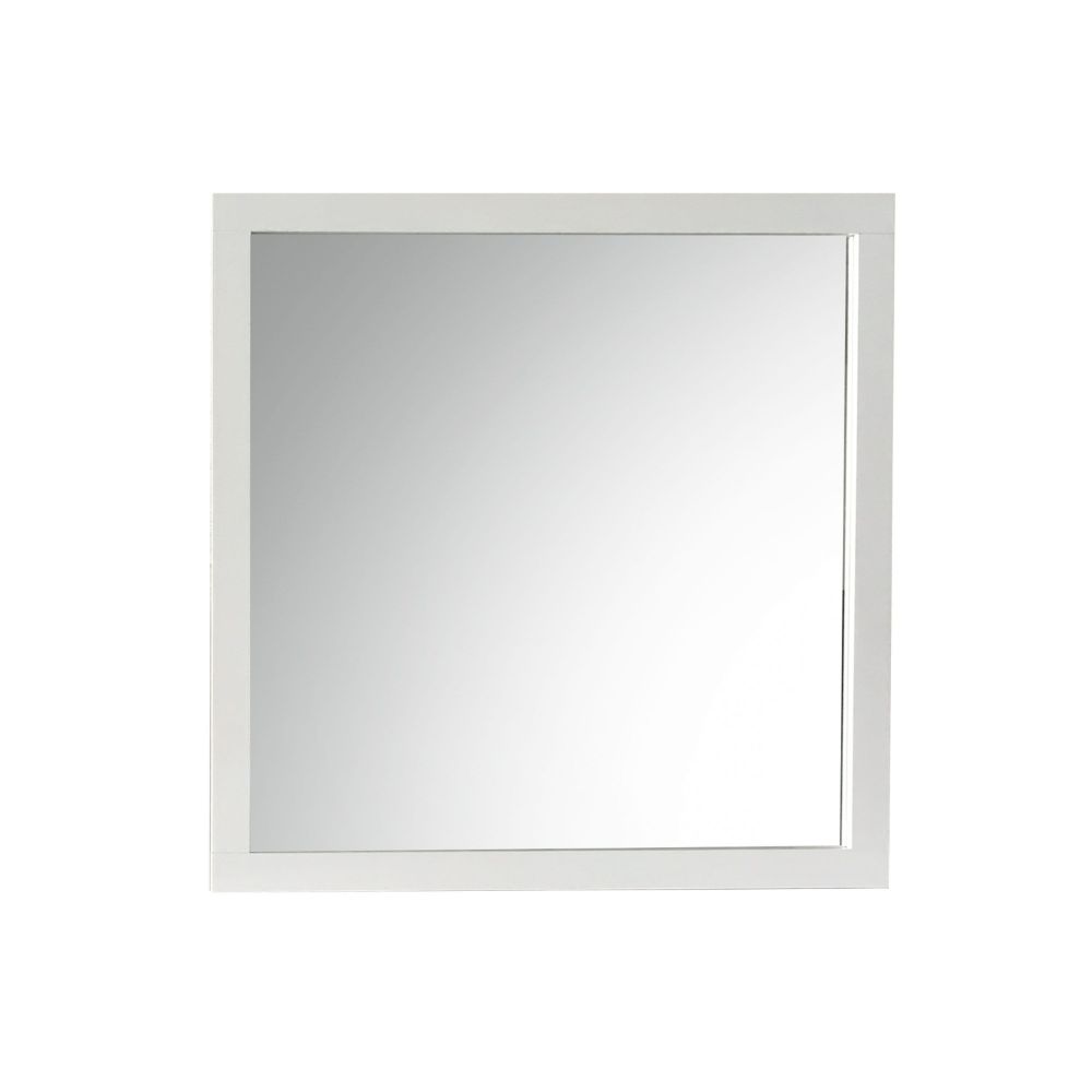 Louis White Finish Philippe Iii Mirror