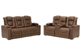 Owner'S Box Thyme Power Reclining Sofa And Loveseat