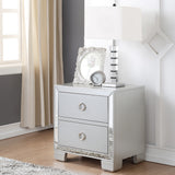 Voeville Platinum Finish Ii Nightstand