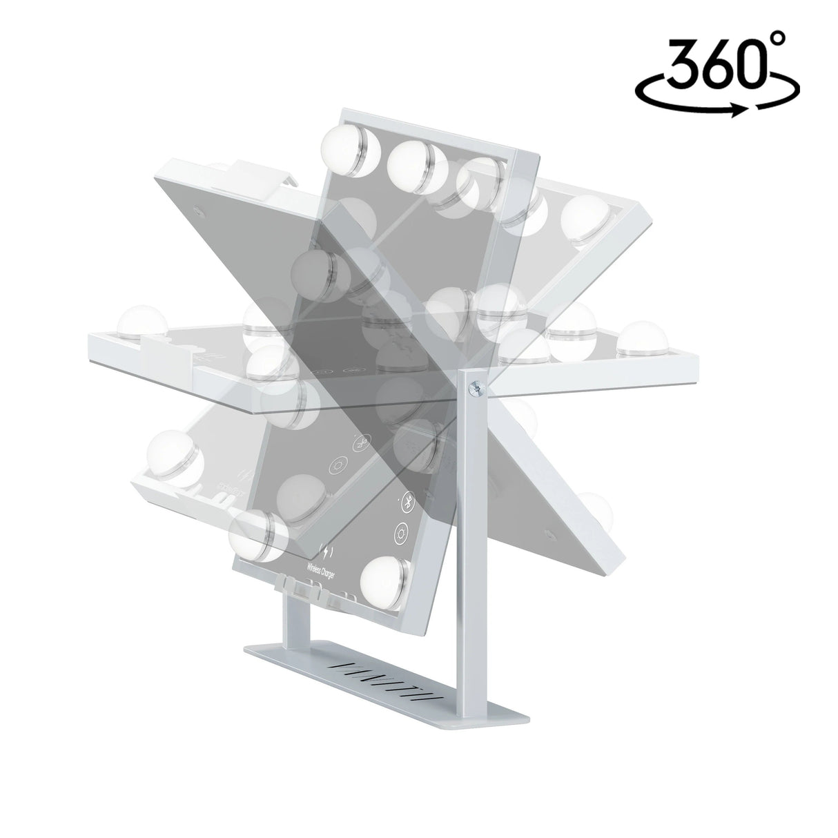 Fenair Hollywood Glow Vanity Mirror with Wireless Charging