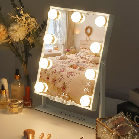 Fenair Hollywood Glow Vanity Mirror with Wireless Charging