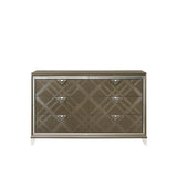 Skylar Dark Champagne Finish Dresser