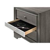 Naima Gray Finish Nightstand