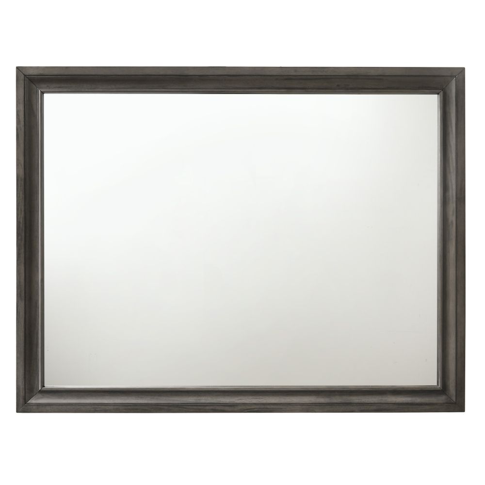 Naima Gray Finish Mirror