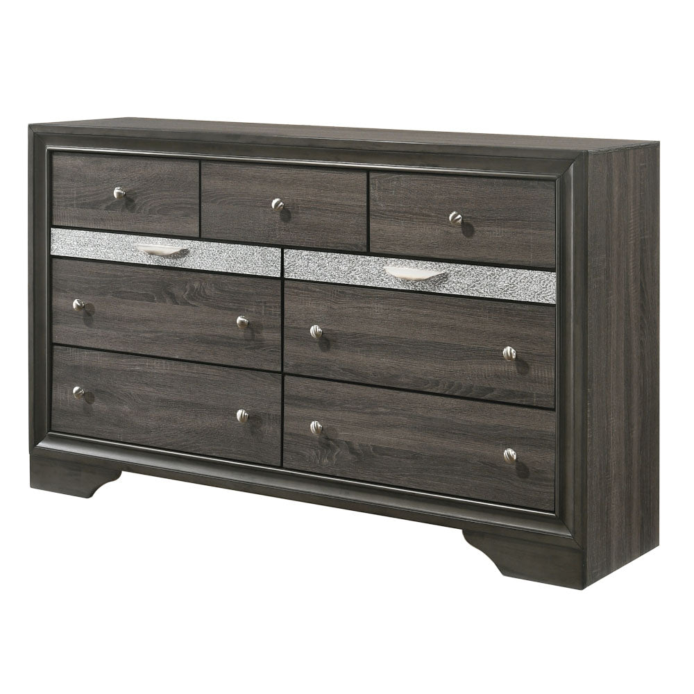 Naima Gray Finish Dresser