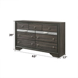 Naima Gray Finish Dresser