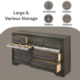 Naima Gray Finish Dresser