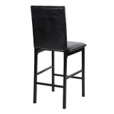 Tempe Brown/Black Counter Chair, Set of 4