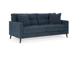 Bixler Navy Sofa And Right-Arm Facing Chaise