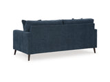 Bixler Navy Sofa And Right-Arm Facing Chaise