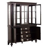 Marston Dark Cherry Buffet & Hutch