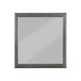 Louis Dark Gray Finish Philippe Mirror